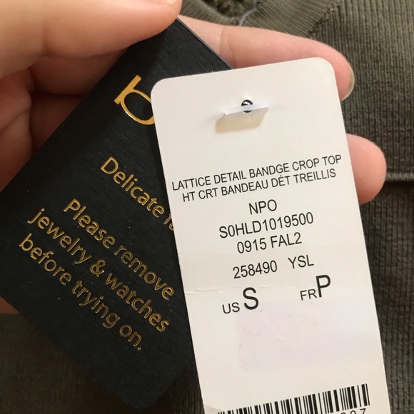 🆕 Green Bandage Crop Top - Picture 6 of 6